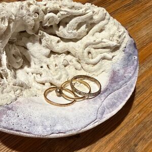 Gold and Silver Ring Set